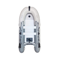 11FT Heavy-Duty Inflatable Dinghy With Aluminum Floor & Oars (SAK17362)