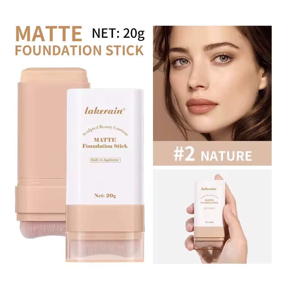 Lakerain® Matte Fix Foundation Stick Pro