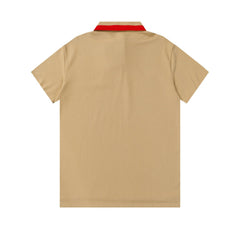 Burberry Logo Detail Cotton Piqué Polo Shirt