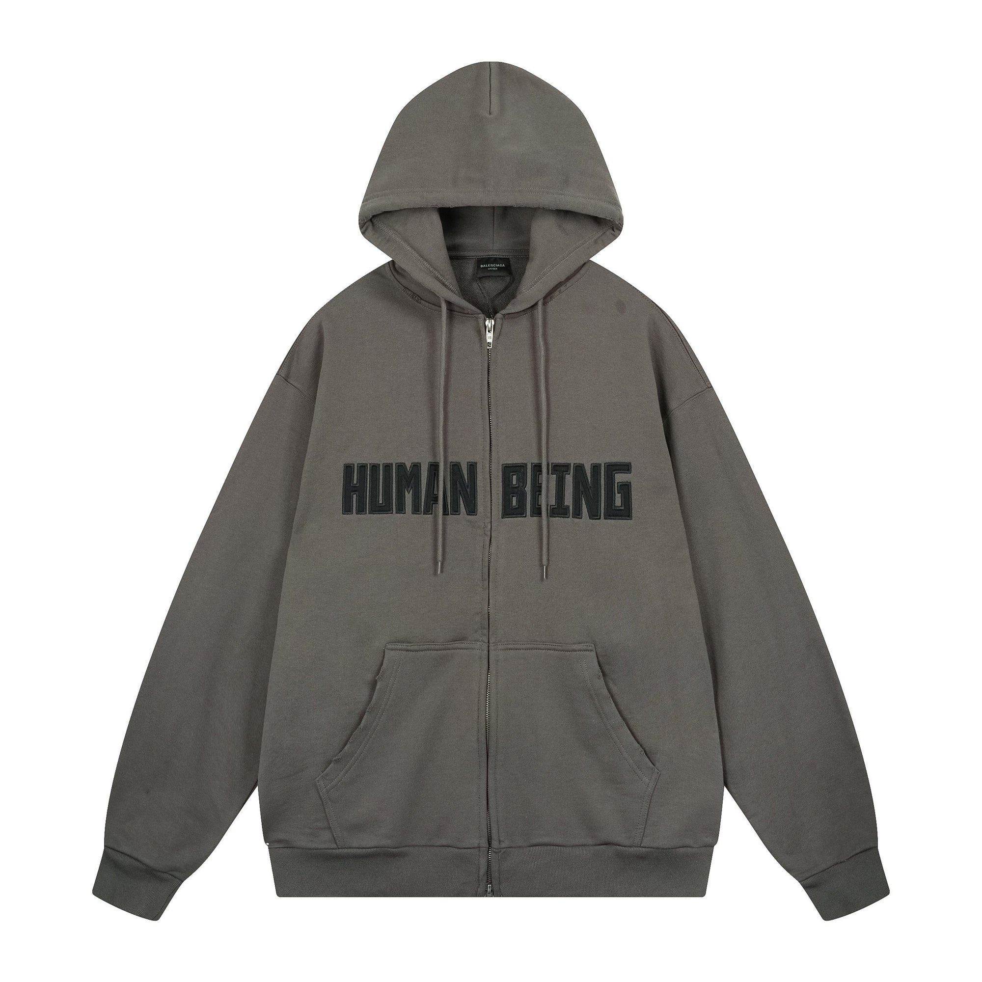 Balenciaga  human being zip hoodie