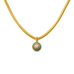 Blue Grotto Pendant Necklace