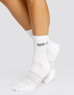 Triumph Crew Socks - Chalk White