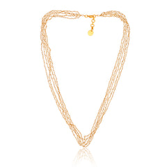 Stay Golden Necklace - Pearl