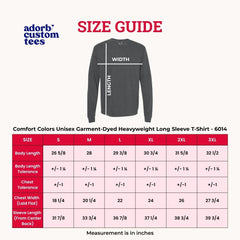 I Was Promised Tea Comfort Colors Long Sleeve – Regency BookTok Shirt