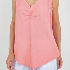Women's 100% Cotton Gauze Dominica Tank Top