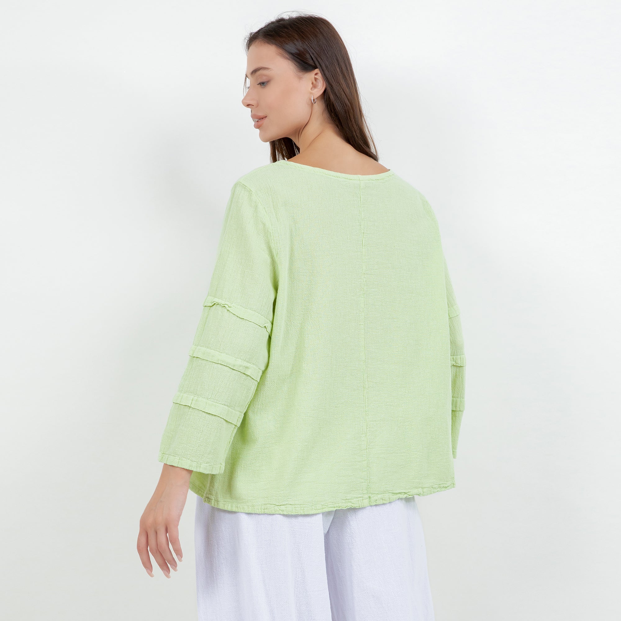 Women's Cotton Gauze Sabrina Top