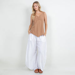 Women's 100% Cotton Gauze Dominica Tank Top