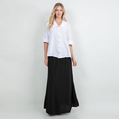 Sloanne Button-Up  100% Cotton Gauze