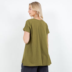 Betsy Top 100% Cotton Gauze