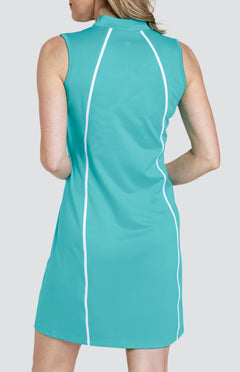 Mika 36.5" Dress - Blue Turquoise