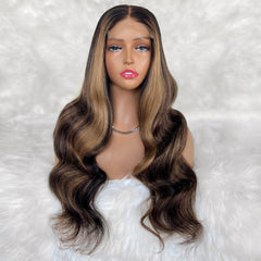 Raw Harper Glueless 5x5 HD Lace Professionally Colored 100% Human Hair Closure Wig