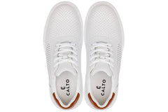 CALTO - J1581  - 2.6 Inches Taller (White) - Lightweight Casual Walkers
