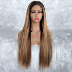 Raw Layla Glueless 5x5 HD Lace Professionally Colored 100% Human Hair Closure Wig