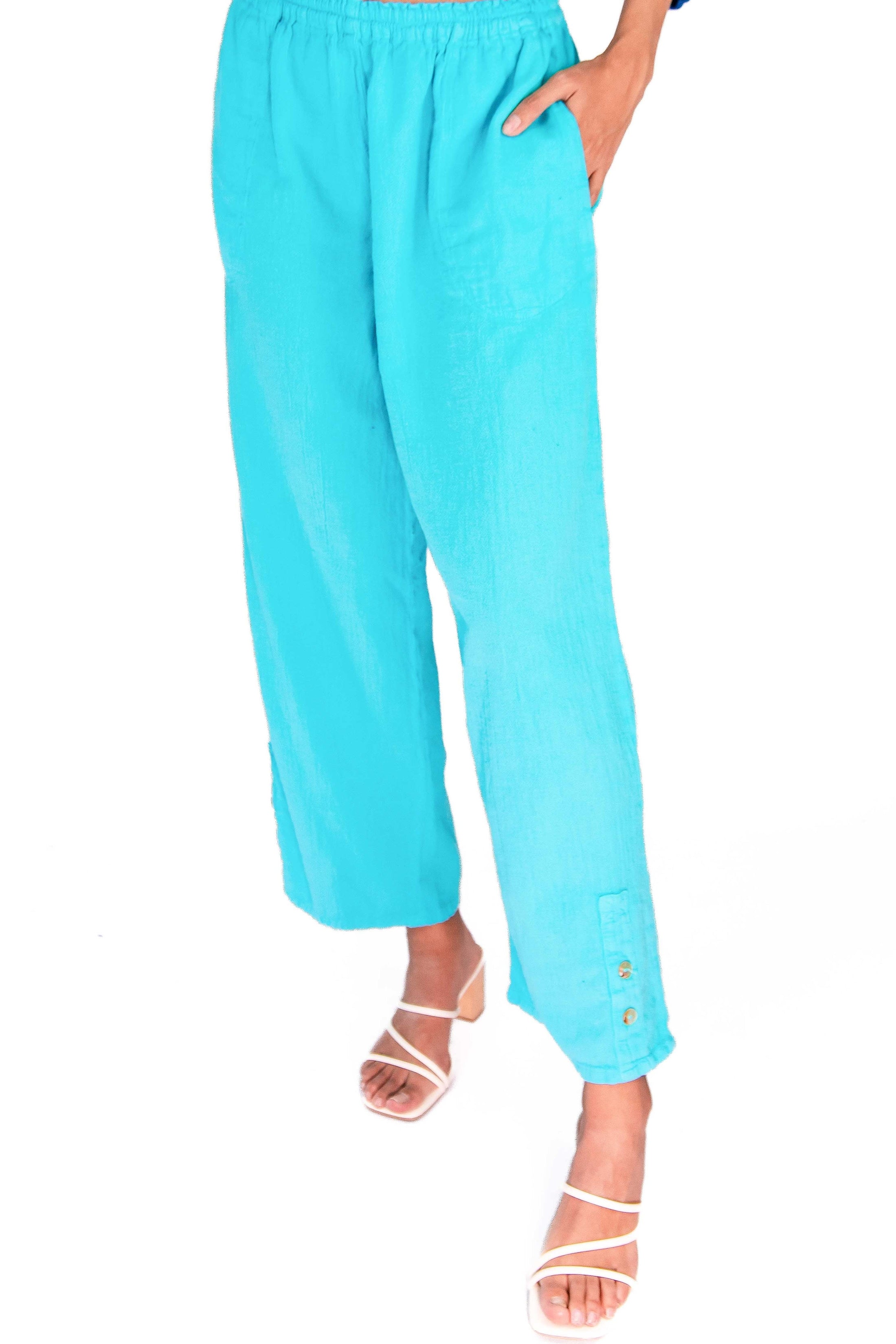 Alexis Pants 100% Cotton Gauze