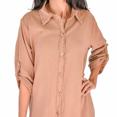 Women's Cotton Gauze Chris Tunic