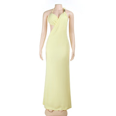 Product One Shoulder Sexy Slim Fit Backless Sexy Dress