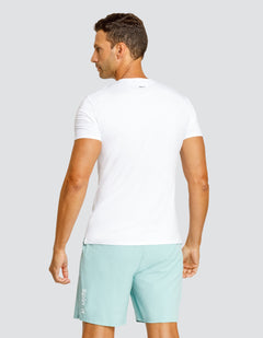 Ben Short Sleeve Top - Chalk White