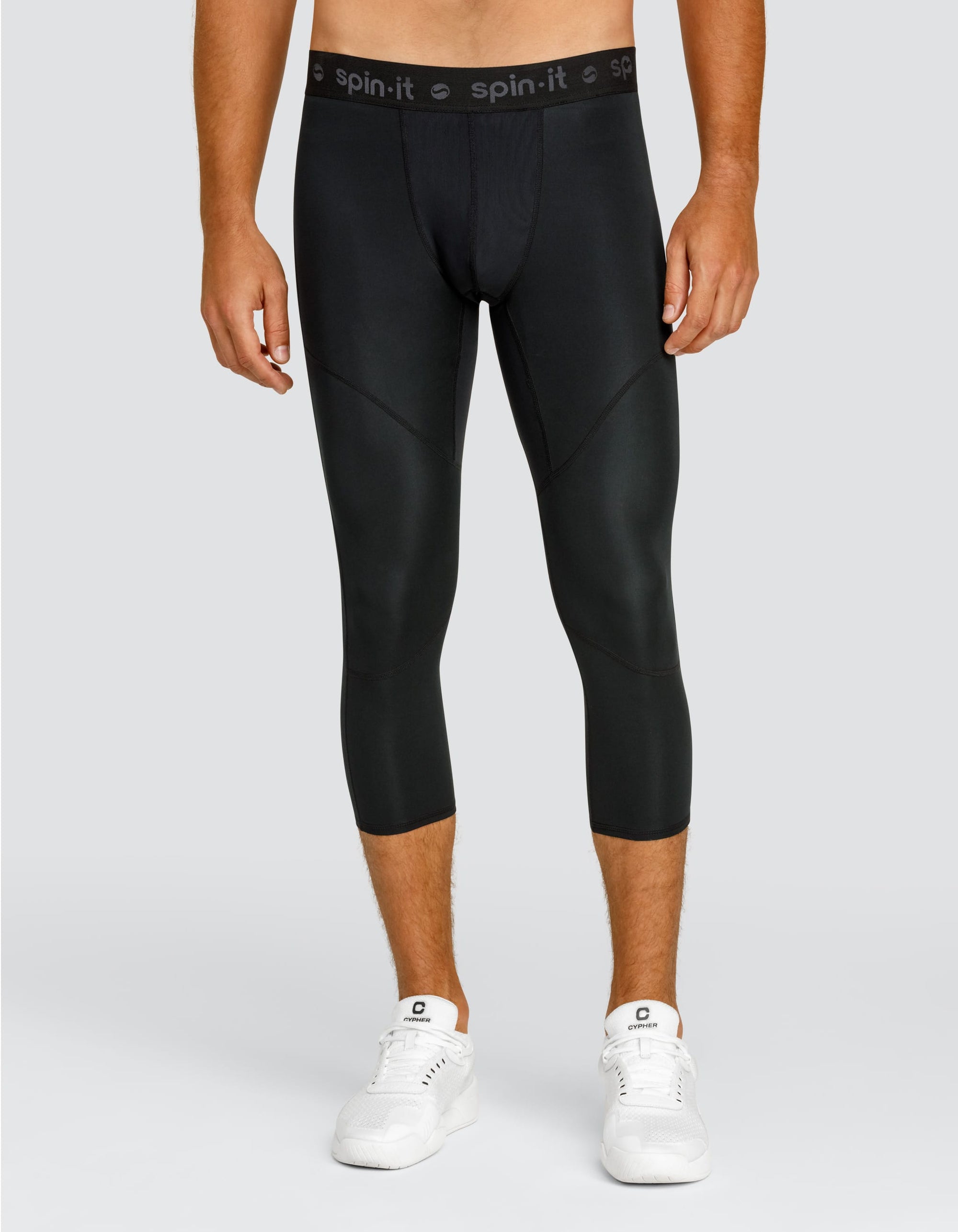 Diego 20" Leggings - Onyx Black