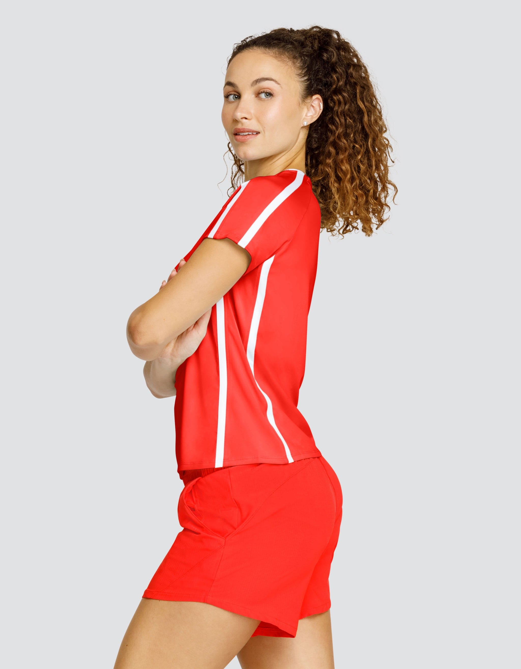 Baseline Short Sleeve Top - Flamenco