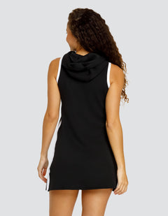 Tiff 35" Dress - Onyx Black
