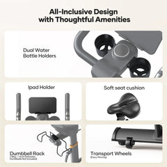 Toputure TEB5 Magnetic Exercise Bike for Indoor Cycling