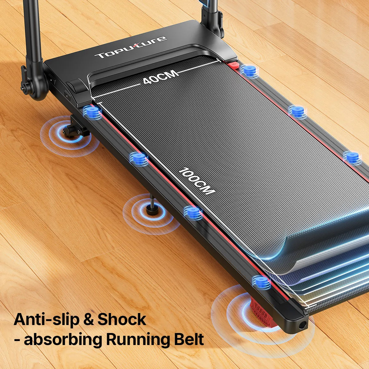 【NEW】Toputure TP7 Standing Desk Treadmill with Laptop Desk