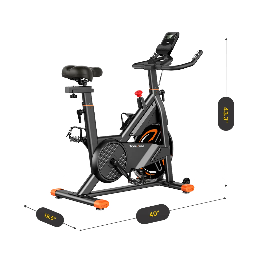 Toputure TEB3 Smart Exercise Bike with Heart Monitor