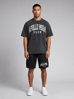 Club Washed Gradient Oversized Tee