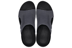 CALTO - X1658 - 2 Inches Taller (Black/Knitted Dark Gray)