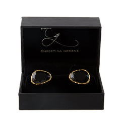 Men's Cufflink Set - Black Onyx