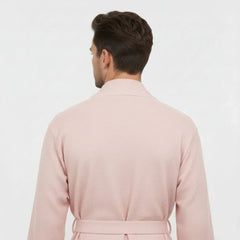 Premium Waffle Piping Robe for Men
