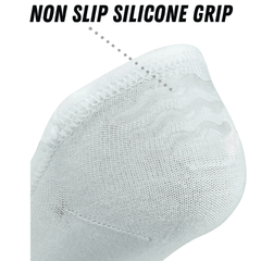 Super Low Cut No Show Bamboo Rayon Socks - 4 Pair