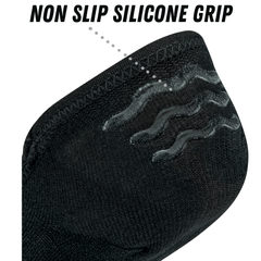 Super Low Cut No Show Bamboo Rayon Socks - 4 Pair