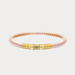 BudhaGirl Queen All Weather Bangle® (AWB®) - Pink Petal