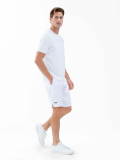 Classic Performance Men's Tennis Short - White