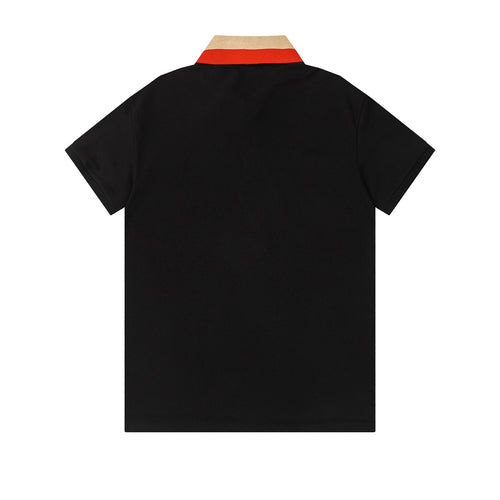 Burberry Logo Detail Cotton Piqué Polo Shirt