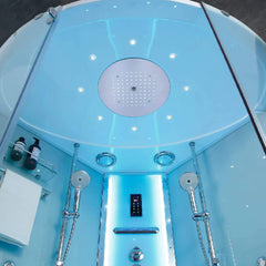 Maya Bath Platinum Comfort Steam Shower With Whirlpool Bathtub [2025 Edition] (SAK93561)