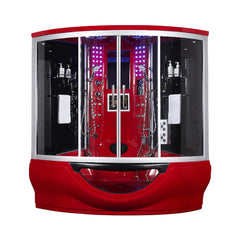 Maya Bath Platinum Superior Steam Shower With Foot Massager (SAK57392)