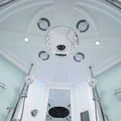 Maya Bath Platinum Superior Steam Shower With Foot Massager (SAK57392)